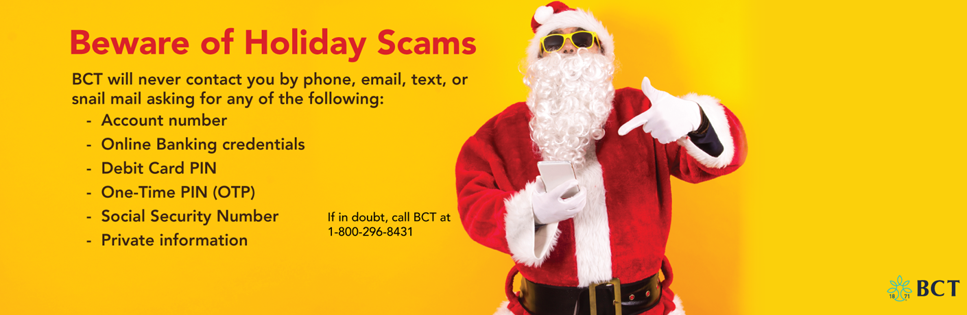 holiday scam alert